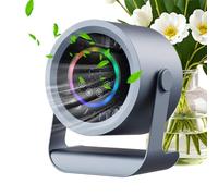 Desk Table Fan, ABS Ricaricabile Desk Fan, 3 Speed USB Ricaricabile Batteria Operata Quiet Portatile Tavolo Fans For Bedroom Bedside Dorm Office Travel Camping Outdoor Summer Beach Pool 19 x 12,5 x