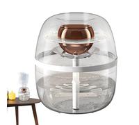 Desk Umidificatore, 3L Water Tank Air Moisturizer with Warm Night Light, ABS, Cool Mist Humidifier for Home, Bedroom, and Living Room, White, Pink, Green, Less Maintenance