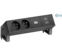 DESK2 2xCEE7/3 1xUSB A&C 22W NEW