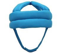 Deskium Cappello protettivo per cascate, copricapo anti-caduta blu lago per anziani, protezione morbida per la testa, con chiusura a gancio, 22,9 x 22,8 x 22,4 cm