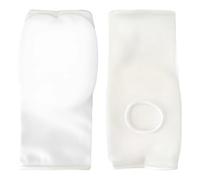 Deskium Cuscinetto per le mani da boxe per arti marziali, protezione per le mani a basso peso per karate, MMA e Sparring, bianco XL, in cotone traspirante