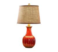 Deskps,Tableps,Readingp Deskp American Style Retroall Tablep Bedroom Bedsidep Ceramic Tablepniture Liviroom Lightitablep/Red/Red/a