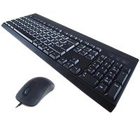 DESKSET,USB di base | Tastiera/Mouse Imposta prodotti per computer, 1 X Qtà - 24-0235