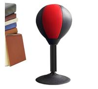 Desktop Boxing Ball - Heavy Duty Suction Punch Trainer, Interactive Stress Release Fitness Accessory, Compact Tabletop Exercise Tool for Reaction Development | Women Men Office Home Gym Entertainment