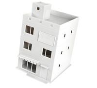 Desktop Building House Model Set, A | 1: 64 struttura della facciata della città con appello di layout di scena, accento dell'esposizione dello scaffale dei