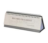 Desktop Calendar 2026 - Monthly Planner Notes | Thick Paper Desk Calendar with Coil Binding, Double-Sided Printing, January to December Monthly Pages for Home, Office, Classroom, Apartment, Study,