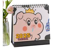 Desktop Calendar - Cat Calendar 2026, 2025 Cartoon Time Management Weekly Daily Planners | 2026 Calendari Uk | Calendari Monthly Daily Planner Schedule Table Planner For Workers