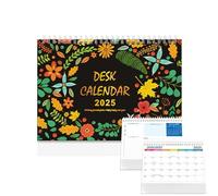 Desktop Calendar - Flower Desk Calendar | Daily Calendar | Desktop Daily Calendar Home Organization, Creative Desktop Calendar Desk Ornament, Desk Organiser For Bedroom, Living Room, Study Room