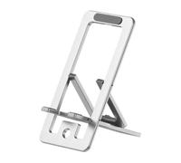 Desktop Cell Phone Stand - 5.8*2.9in Card Type Aluminum Alloy Phone Holder
