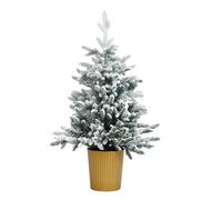 Desktop Christmas Tree With Basin Artificial Tree Decoration Decor Decorazioni Per Le Vacanze Ornamento Offici Per La Festa Feste Festi