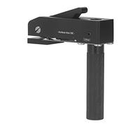 Desktop Clamp di recitazione rapi 3 Potenza Morsetto in metallo regolabile in metallo Black per la lega in alluminio in alluminio lavoro acciaio inossibile (19 mm)