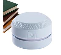 Desktop Cleaner Robot, Corner Covering Device, 0.78in Low-Noise Suction, Efficient Crumb Removal, Compact Lightweight Design for College, Counter, Craft Room, Window, Desk Use