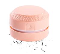 Desktop Cleaner, Robot Vacuum, Low Noise Suction Appliance with Corner Covering Head, Desktop Organizer for Desk Window Sills Crumbs College Counter Craft Room Cleaning Tool