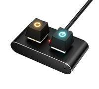 Desktop Computer External Remote Start - Scatto esterno per macchine desktop, switch Plug & Play - Attivazione per gli appassionati di PC Café Home Office pubblico