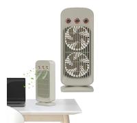 Desktop Cooling Fan, Air Conditioner Humidifier, 4.41x3.62x11.22 inches, Portable Double Motor Shaking Head Cooler, Compact Fan for Bathroom Bedroom Home Living Room, Outdoor Gym Dorm Car Travel