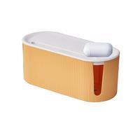 Desktop Cord Organizer, Wire Tidy Solution, Power Strip Storage Box, Versatile Cord Storage Box Designed for Power Strips, Desktop Wires, and Electronics at Home Or Workplace
