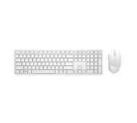 Tastiera e Mouse Wireless Dell KM5221W-WH Bianco Qwerty US