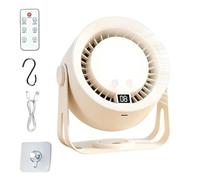 Desktop Fan 2-In-1 Adjustable Portable Rechargeable Quiet Equipment