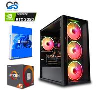 Desktop Gaming PC RYZEN 5 4500 16GB DDR4 1TB SSD NVIDIA RTX 3050 - Windows 11