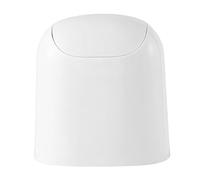Desktop Garbage Can - Small Refuse Container, Lid Waste Organizer, Anti Skid Trash Basket, Portable Countertop Recycling Storage Bucket | Multipurpose disposeble Collection Holder, Indoor Restroom