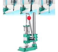 Desktop HD Puhing Foro in Pelle Puher Multifution Mual Press Puh Strumenti per La Crimpatura Formatura Taglio Torcitura per Vari Settori, Square Head, 160kg
