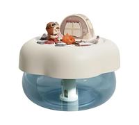 Desktop Humidifier, 400ml Double Mode Mist, Night Light Tabletop Feature, ABS Ultrasonic Series, Humidifying Device with Quiet, Air Moisturizer for Bedroom Use