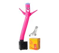 Desktop Inflatable Tube Man With Blower - USB Waving Dancing Wacky Wiggler - Air Powered Balloon Toy For Party Shelf Display - Crazy Fun