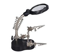 Desktop Nicchia di Ingrandimento, Clamp/Holder Sulla Lampada da Scrivania in Vetro LED LED LED LED Stazione di Saldatura Elettrica Stitazione Ingranditore Ironia di Saldatura 3,5