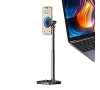 Desktop Phone Holder - Phone Stand For Desk, Magnetic Angle Height Adjustable Home Supplies | Adjustable Phones Stand For Video Calls Recording Calling Home Fitness Workout Travel Utility Areas