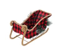 Desktop Sleigh Decoration Holiday Desktop Sleigh Model Christmas Decoration