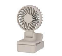 Desktop Small Fan, USB ricaricabile portatile Quiet Clip Blower, forte raffreddamento Wind, Powerful Airflow, ideale per lavoro, casa, spiaggia, compatta ed efficiente soluzione.