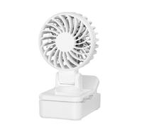 Desktop Small Fan, USB ricaricabile portatile Quiet Clip Blower, forte raffreddamento Wind, Powerful Airflow, ideale per lavoro, casa, spiaggia, compatta ed efficiente soluzione.