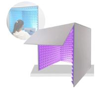 Desktop Soundproof Cover, Portable Vocal Booth for Recording, Recording Booth, Vocal Absorbing Shield, Home Studio Booth, for Home Studio, Music Recording, Podcasting, Acoustical Treatments