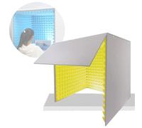 Desktop Soundproof Cover, Portable Vocal Booth for Recording, Recording Booth, Vocal Absorbing Shield, Home Studio Booth, for Home Studio, Music Recording, Podcasting, Acoustical Treatments