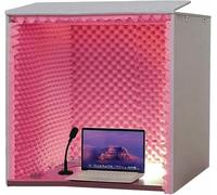 Desktop Soundproof Cover, Portable Vocal Recording Booth for Noise Reduction in Home Studios