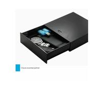Desktop Storage Box Organizer Cassetto Unità Ottiche Supporti e Rack per Pannello Frontale da 5,25 Pollici per PC Desktop