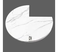 Desktop temporaneo,Cambia il desktop,Prolunga da tavolo pieghevole,Tavolo da pranzo rotondo Pannello rotondo per uso domestico Piano rotondo pieghevole in 4 punti Pannello rotondo pieghevole in 4 punt