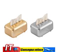 Desktop Tissue Holder Creative Wipe Storage Case for Home Decoration (Gold) IT