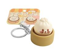 Desktop Toys - 3 Inch Portable Dumpling Design for Focus, Adhd Support with Grip, Finger Strengthening Gadget for Stocking Stuffers Party Favors Student Prizes Goodie Bag Fillers