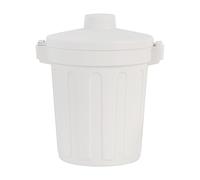 Desktop Trash Can - Small Lidded Garbage Bin, Mini Desk Trash Bin, Rotating Lid Garbage Basket for Office, Bedroom, Kitchen, Bathroom, Dorm Room, Car, Indoor Table, Children's Desk Storage