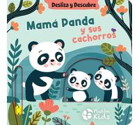 Desliza y descubre: Mamá Panda y sus cachorros
