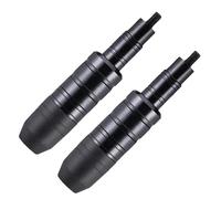 Deslizadores De Marco Para Motocicleta - Juego De 2 Piezas Aleación De Aluminio Y ABS, Protectores Anticaída M8, Perno De 8mm, Cubierta De Escape Modificada | Protección De Motor Para Moto Carretera D