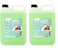 DesmabelChampú Familiar con Esencia de Granada, Garrafa, Profesional Peluquería, Sin Parabenos, Ph 5.5, Uso Diario, Formulazione Suave, 5000 Ml (Confezione da 2)