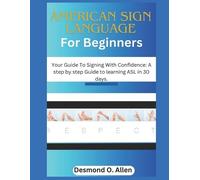 Desmond O Allen American Sign Language for Beginners (Tascabile)