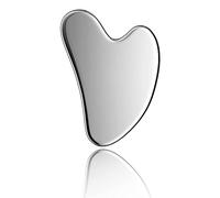 Desnice Gua Sha - Attrezzi per il viso, in acciaio inox 304, per corpo, viso, collo e occhi, terapia per il trattamento dei trigger point, strumento per massaggio Gua Sha, con custodia da viaggio