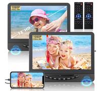 DESOBRY 12” Monitor Poggiatesta Auto Con Ingresso HDMI 1080p Dual Lettore DVD