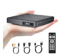 Desobry Lettore DVD Per TV, DVD Player Con Ingressi USB/TF, Lettore DVD TV Con Cavo HDMI/RCA Gratuito, Correzione Degli Errori, Lettore DVD HDMI Riduzione Del Rumore