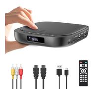 Desobry Lettore DVD Per TV, Lettore DVD Tutti Senza Regione, Lettore DVD HDMI Con Ingresso USB/TF Card, DVD player Con Cavo HDMI/RCA, Supporto PAL/NTSC