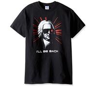 Desolate I'll Be Bach Terminator Parody Funny Men's Adult Black Lightweight T-Shirt
