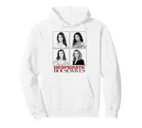 Desperate Housewives Cast Photo Grid Retro TV Show Felpa con Cappuccio